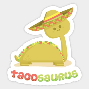 Tacosaurus Sticker